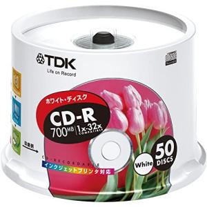 TDK データ用CD-R 700MB 32倍速対応 ホワイトワイドプリンタブル