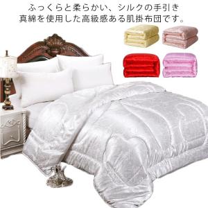 極美品 CELINE セリーヌ 肌掛けふとん 合織掛け布団 シングル 140