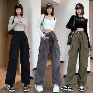 長ズボン レディース オールシーズン カーゴパ...の詳細画像1