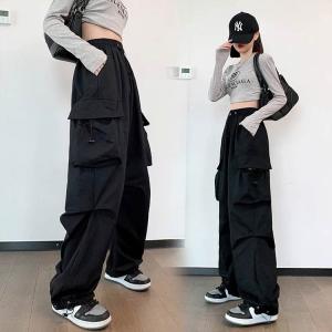 長ズボン レディース オールシーズン カーゴパ...の詳細画像2