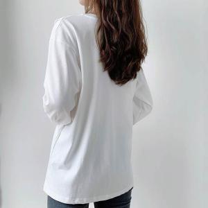 インナー トップス 秋 授乳口付き 体型カバー...の詳細画像4