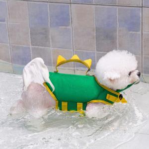 ペット用 ライフジャケット 浮き輪 犬服 ドッ...の詳細画像1