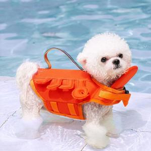 ペット用 ライフジャケット 浮き輪 犬服 ドッ...の詳細画像2
