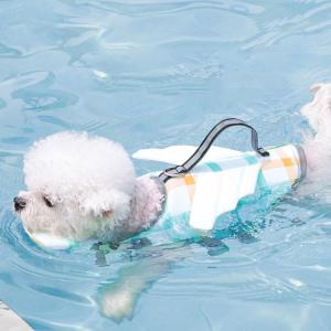 ペット用 ライフジャケット 浮き輪 犬服 ドッ...の詳細画像4