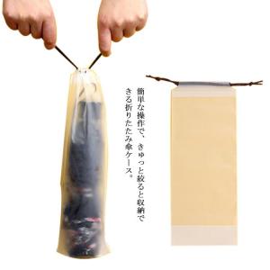 折りたたみ傘ケース 巾着袋 5枚セット 傘カバー 防水 収納 雨傘 傘袋 折り畳み傘 透明 軽量 梅雨対策 携帯便利 通勤 通学 シンプル お出かけ