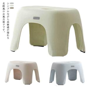 バスチェア お風呂椅子 モノトーン シャワーチェア 風呂いす イス 高級感 おしゃれ コンパクト 約20cm 洗いやすい 介護 バスルーム 浴室 軽