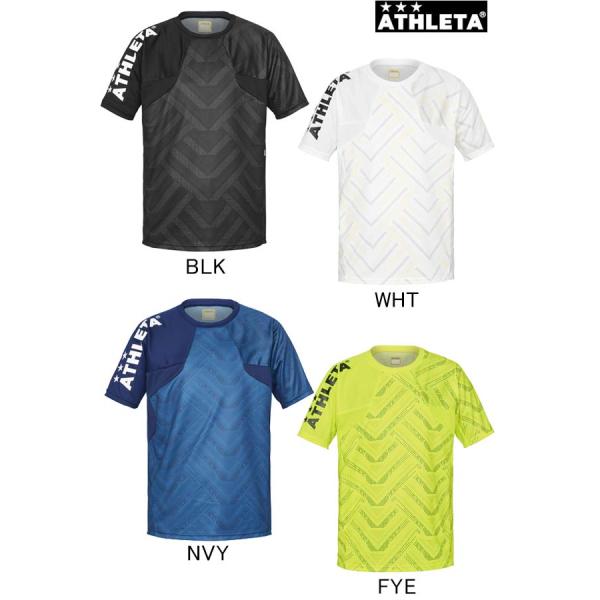 グラフィックプラクティスシャツ 02406 ATHLETA アスレタ ウェア サッカー フットサル ...