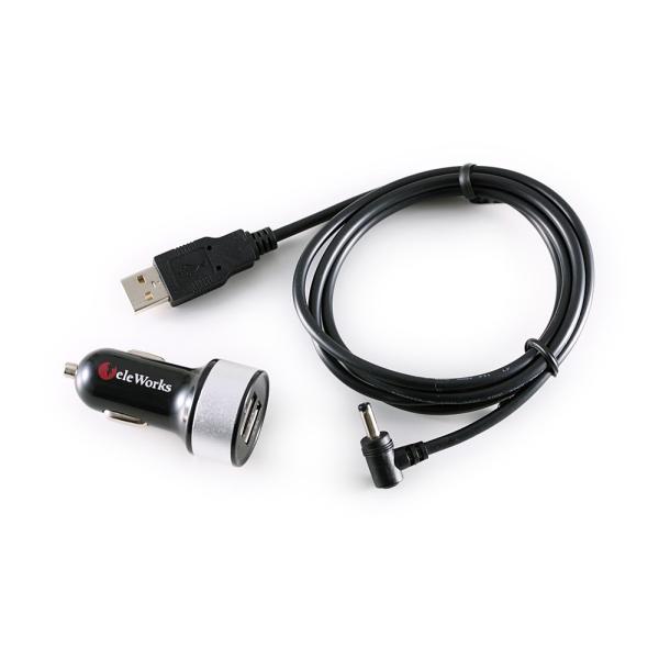 【G-DC-014】サンヨー(SANYO) ゴリラ USBソケット付き 5V シガー電源コード NV...