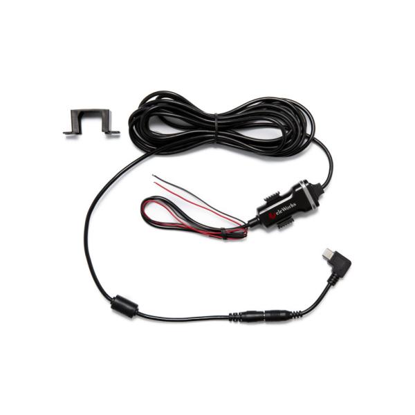 【W-DC-075】ケンウッド(KENWOOD) ポータブルナビ用 電源直結配線コード (付属シガー...