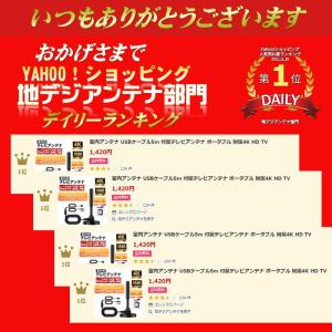 室内アンテナ テレビ TV 車 屋内 屋外テレ...の詳細画像1