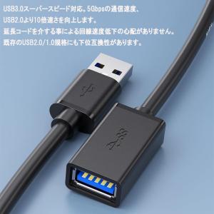 USB 延長ケーブル USB3.0 延長コード...の詳細画像3