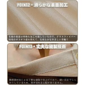 たき火シート アウトドア BBQ 芝生保護 バ...の詳細画像2