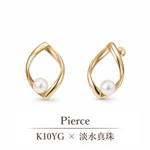 K18 ピアス ダイヤモンド 0.1ct 揺れる シンプル 上品 華奢 18金 