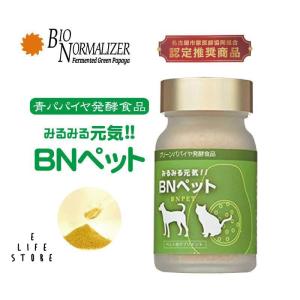 みるみる元気！ BNペット55g ボトルタイプ ペット用 栄養補助食品 グリーンパパイヤ発酵食品 免疫 整腸 消化作用 鎮痛 炎症 アレルギー 傷 正規品 送料無料