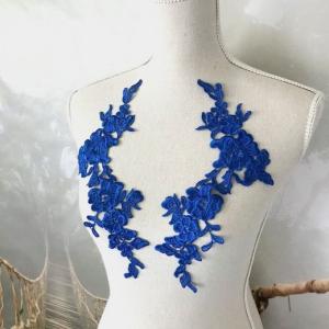フラワーモチーフレース お花 ペアセット レー...の詳細画像1