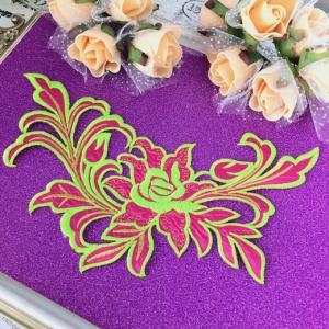 レオタード バトン 衣装 モチーフ バラ 花 ...の詳細画像5