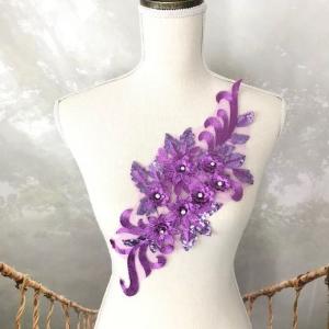 モチーフ チュールモチーフ 花柄 衣装 ダンス 装飾