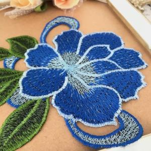 モチーフ 花 バラモチーフ 刺繍モチーフ アッ...の詳細画像1
