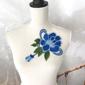 モチーフ 花 バラモチーフ 刺繍モチーフ アッ...の詳細画像2