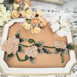 モチーフレース レース 薔薇モチーフ 新体操 ...の詳細画像4