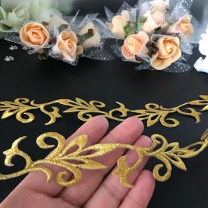 アップリケ ゴールド 刺繍ワッペン ブレード ...の詳細画像4
