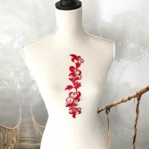 花柄 ワッペン 貼り付け 新体操 刺繍ワッペン...の詳細画像4