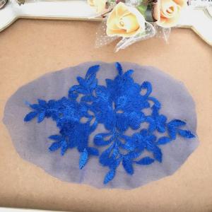 モチーフレース 花模様 刺繍 チュール ハンドメイド