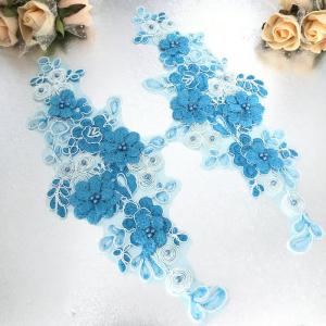 モチーフ ブルー系 花 衣装作り レオタード ...の詳細画像4