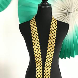 レース アップリケ アイロン用 ゴールド 衣装...の詳細画像5