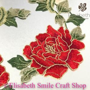 モチーフレース 花柄 薔薇 バトンモチーフ バ...の詳細画像5