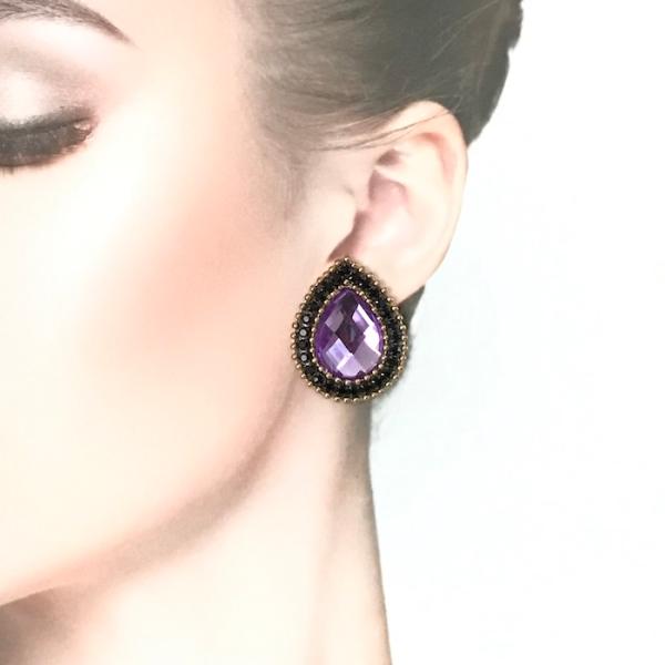 雫 ピアス ラインストーンピアス しずく ABオーロラ 衣装ピアス アクセサリー 衣装ステージ 衣装...
