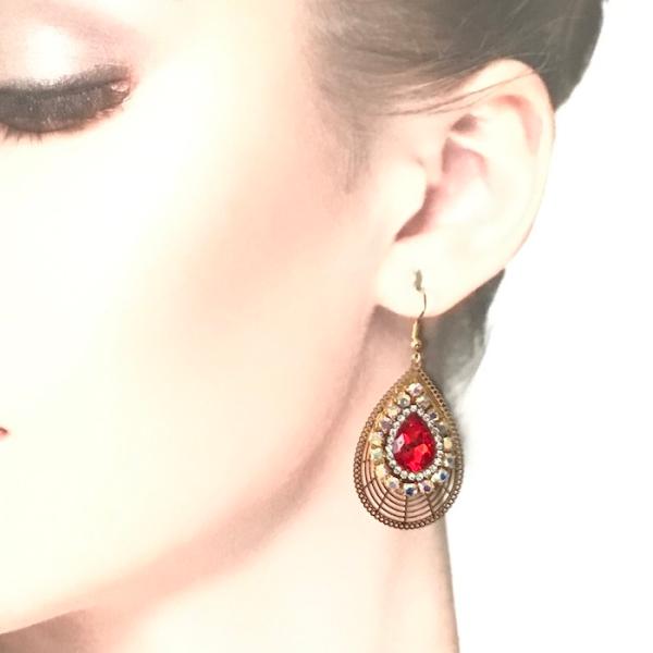 雫 ピアス ラインストーンピアス しずく フックピアス 社交ダンス 衣装ピアス アクセサリー 衣装ス...