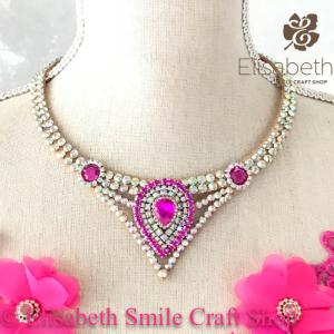 社交ダンス ネックレス ダンス衣装アクセサリー ゴージャス 豪華