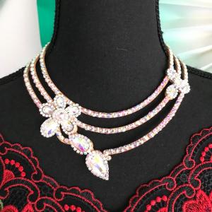 社交ダンス ネックレス ダンス衣装アクセサリー ゴージャス 豪華