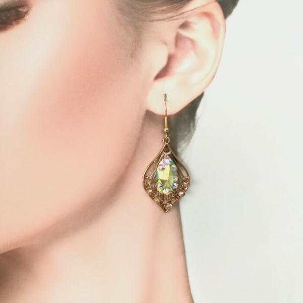 雫 ピアス ラインストーンピアス しずく 社交ダンス フックピアス 衣装ピアス アクセサリー 衣装ス...