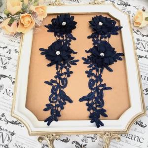 レースモチーフ モチーフ 衣装 バトン お花 装飾 バトン