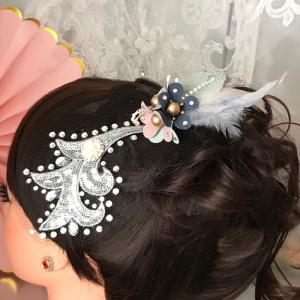 社交ダンス 競技ダンス ヘアアクセサリー 髪飾り ヘア飾り ラテン
