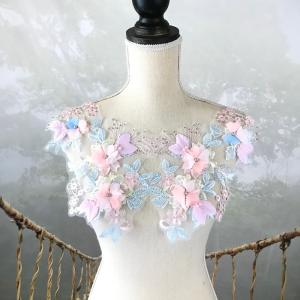 モチーフ 花 立体的 新体操 衣装モチーフ レ...の詳細画像2