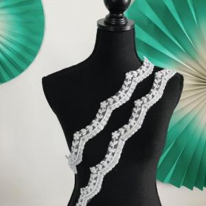 レース リボン チュールレース 花柄 パーツ ...の詳細画像4
