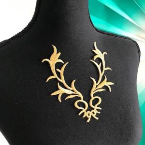 アップリケ 刺繍ワッペン レオタードモチーフ ...の詳細画像3