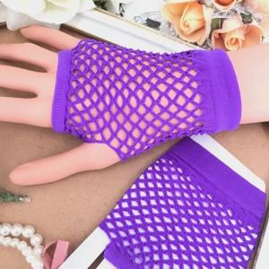 グローブ ネット ストレッチ 指なし ダンス ...の詳細画像1
