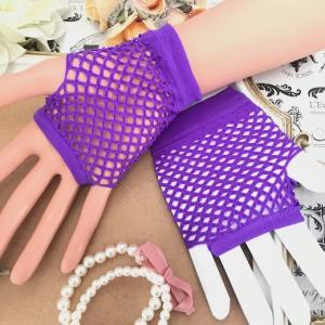 グローブ ネット ストレッチ 指なし ダンス ...の詳細画像2