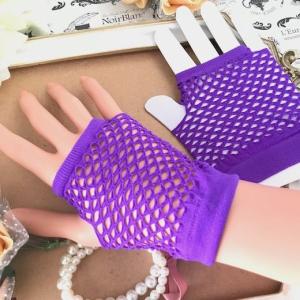 グローブ ネット ストレッチ 指なし ダンス ...の詳細画像3