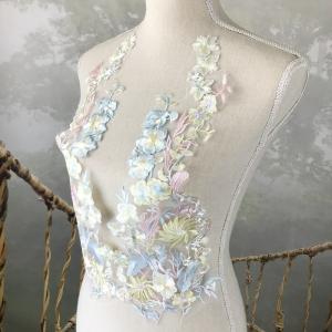 モチーフ バラ模様 花柄 カラフル パステル系...の詳細画像2