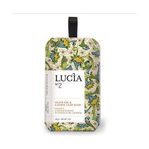 Lucia（ルシア） シアバターソープ　No.2 ローレルリーフ&オリーブ Shea Butter Soap OLIVE BLOSSOM & LAUREL｜elise