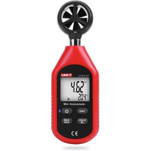 UNI-T Bluetooth風速計%circa%UT 363 BTハンドヘルドミニデジタルアネモメ...