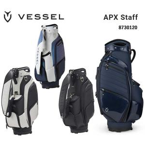 VESSEL ベゼル APX Staff エーピーエックス スタッフ 9型 6分割 キャディバッグ 8730120 送料無料｜elix-golf