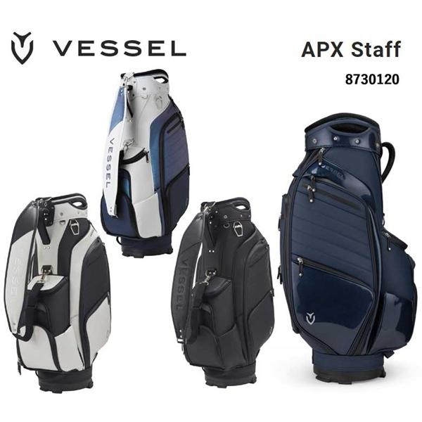 VESSEL ベゼル APX Staff エーピーエックス スタッフ 9型 6分割 キャディバッグ ...