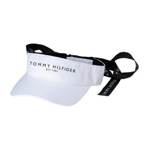 トミーヒルフィガー リボン サンバイザー ゴル...の詳細画像1