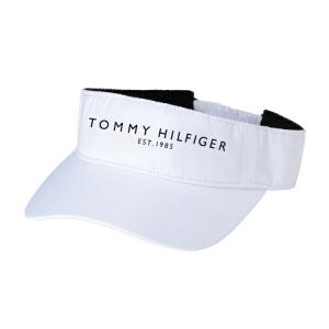 トミーヒルフィガー リボン サンバイザー ゴル...の詳細画像2